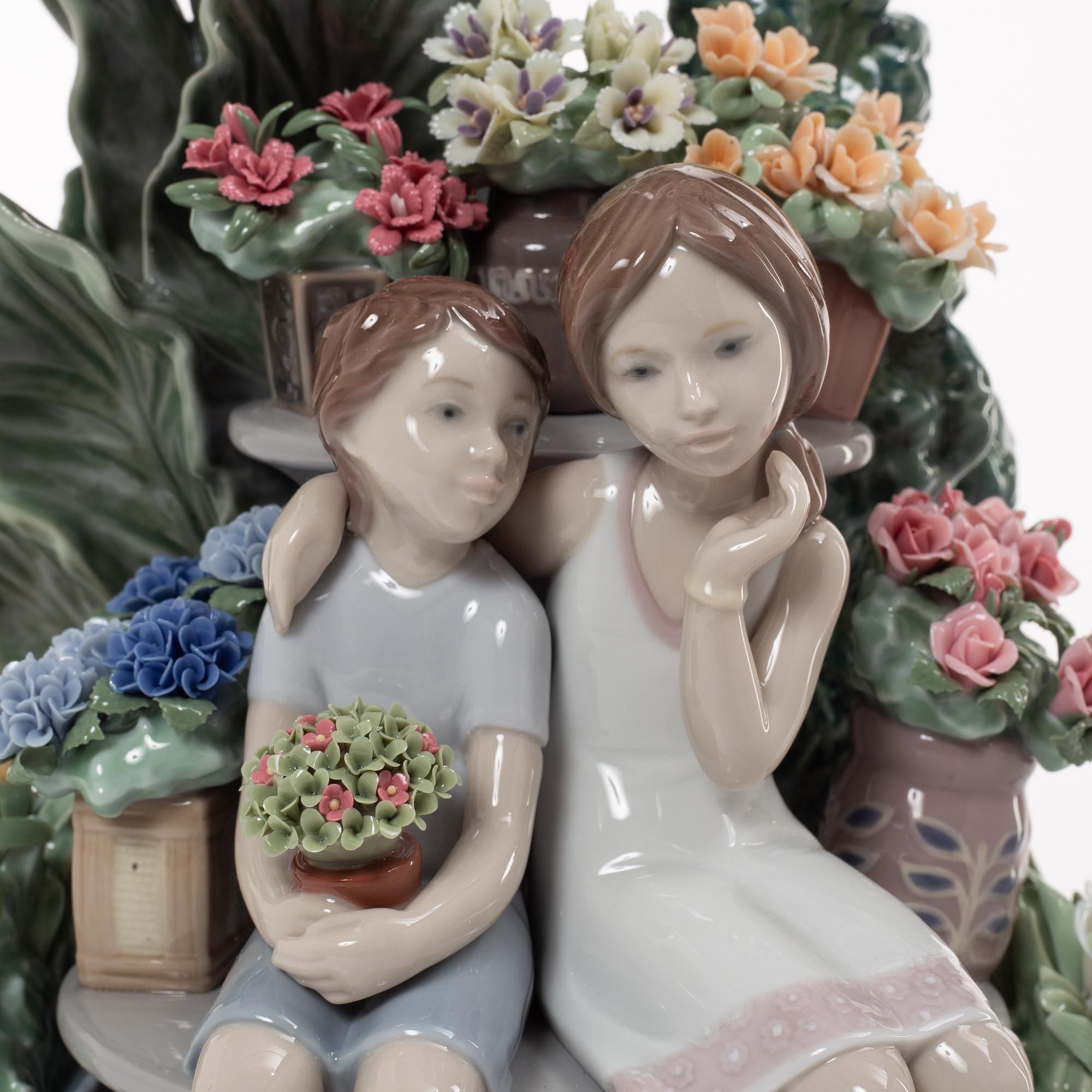 Joan Coderch, figurin, "Secrets in the park", Lladró.