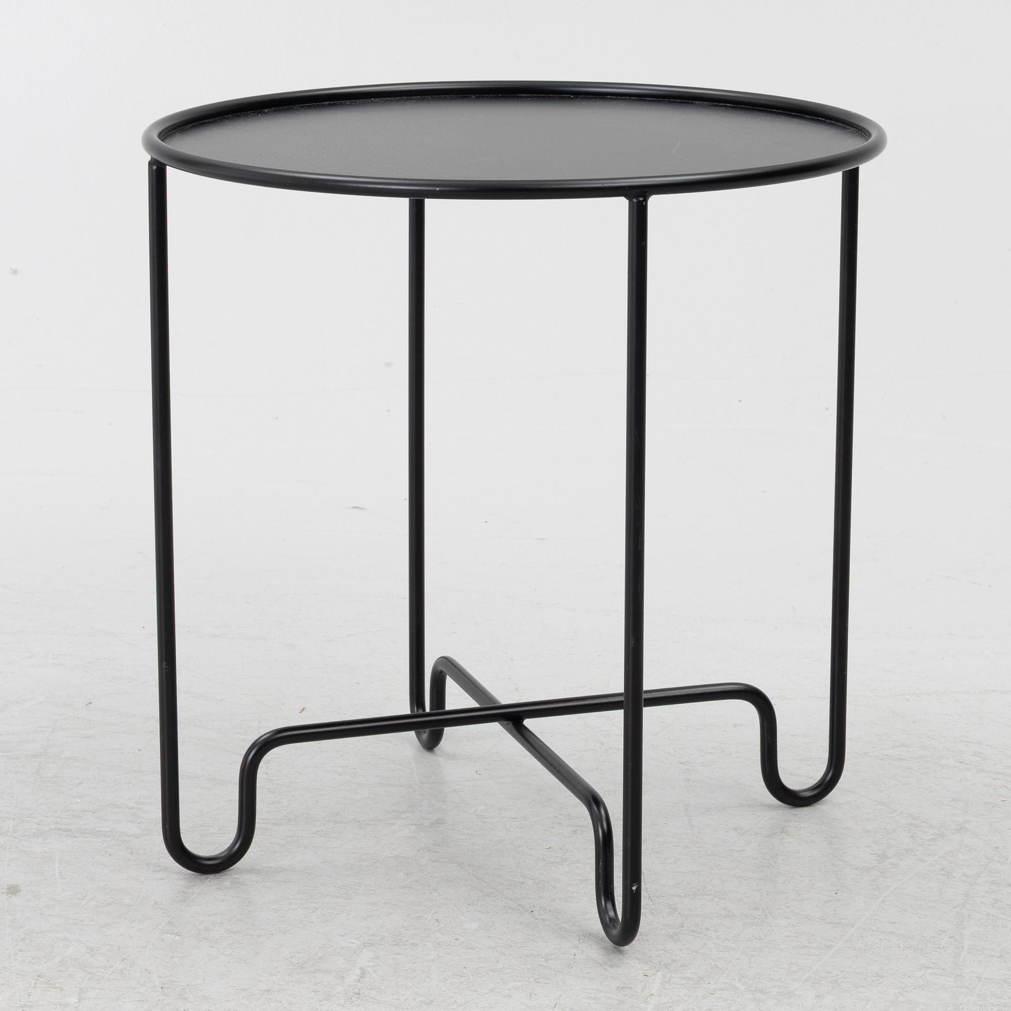 Caroline Ek, Coffee table, "Coco Tea Black", Coco Collection, Caroline Ek Design, Sweden.