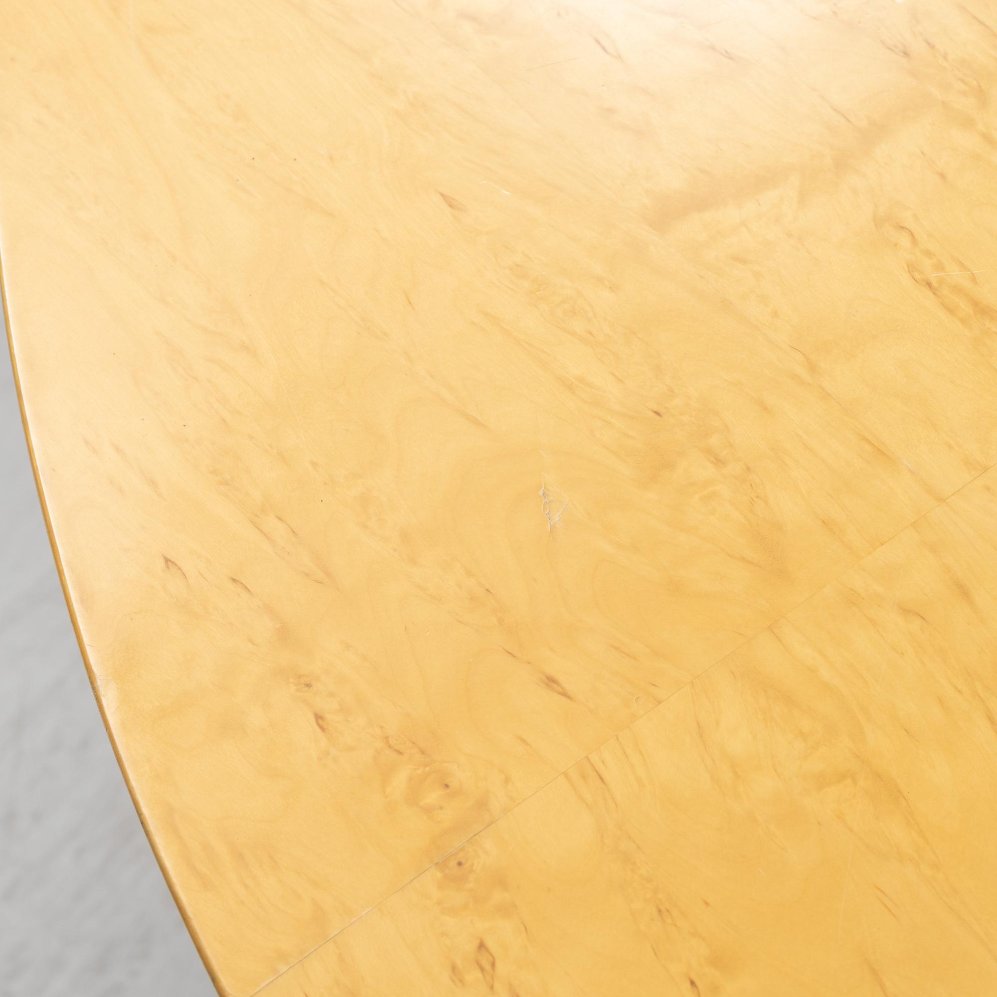 Bruno Mathsson &Piet Hein, a 'Trisuperellips' table, Bruno Mathsson International, Värnamo.