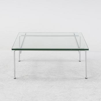 Preben Fabricius & Jørgen Kastholm, a FK 89 glass and metal table for Lange Production.