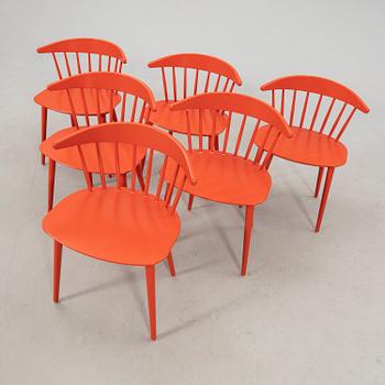 Jörgen Baekmark, 6 chairs "J 104" for Hay Denmark.