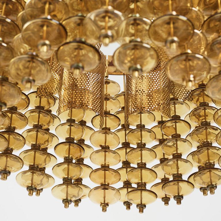 Hans-Agne Jakobsson, an "Estrella" ceiling lamp model "T580", Hans-Agne Jakobsson AB, Markaryd 1960s-70s.