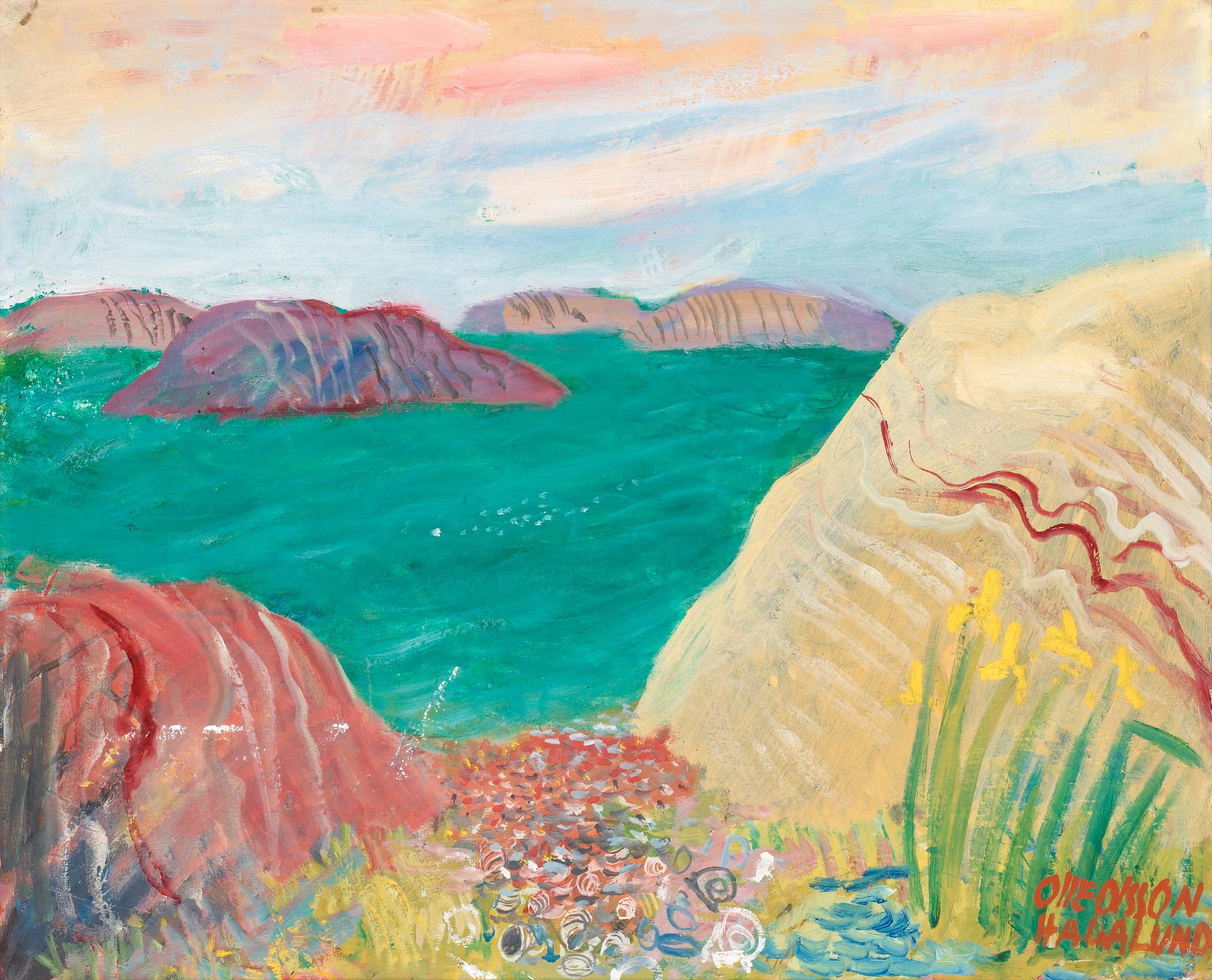 Olle Olsson-Hagalund, Svärdsliljor, Västkusten.