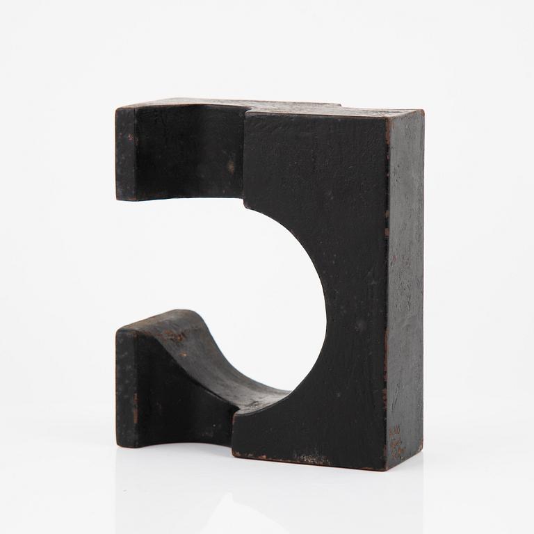 Björn Selder, sculpture, signed, numbered, iron.