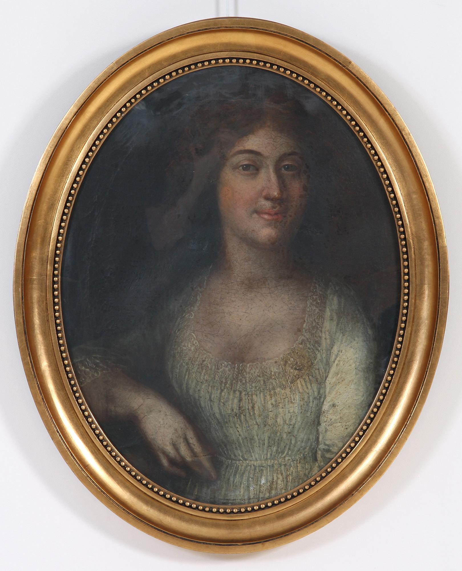 OKÄND KONSTNÄR, olja på duk, 1700-tal.