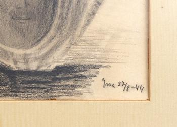 Esaias Thorén, two drawings, signed -34 & -44.