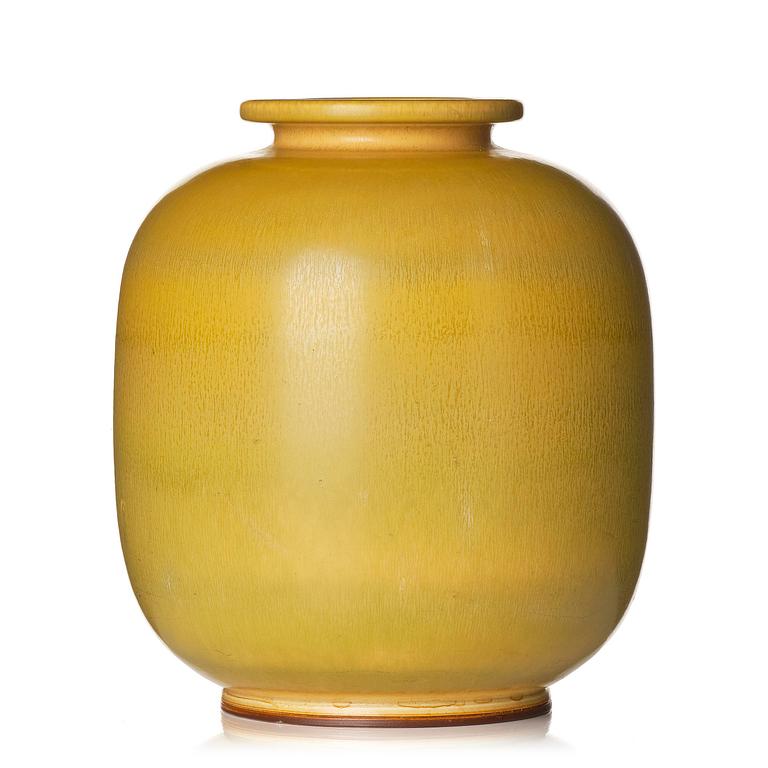 Berndt Friberg, a stoneware floor vase, Gustavsberg Studio 1968.