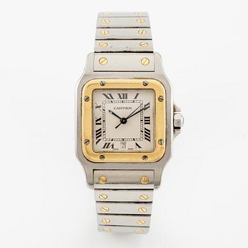 Cartier, Santos Galbée, wristwatch, 29 x 29 (41) mm.