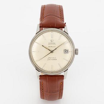 Omega, Genève, Seamaster, "Türler", armbandsur, 34,5 mm.