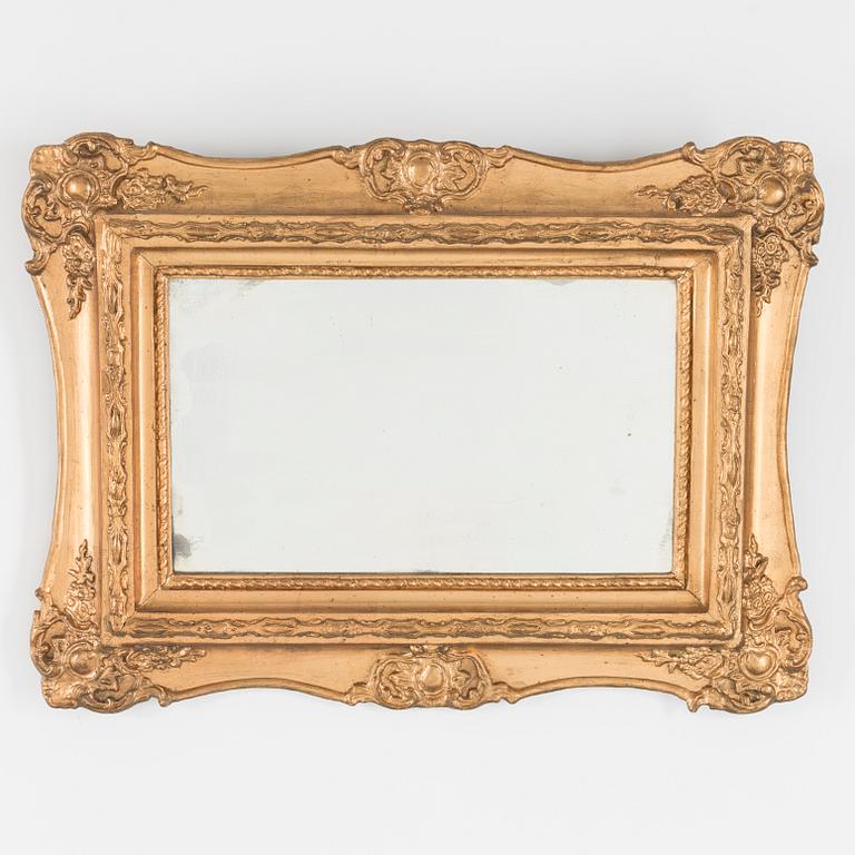 A late 19th century mirror.