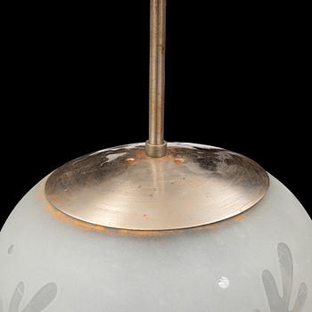 A Swedish Modern ceiling light, 1940's.