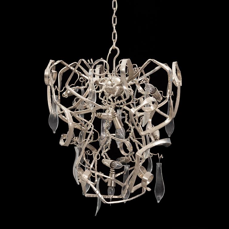 William Brand, a 'Delphinium' chandelier from Brand van Egmond, Netherlands.