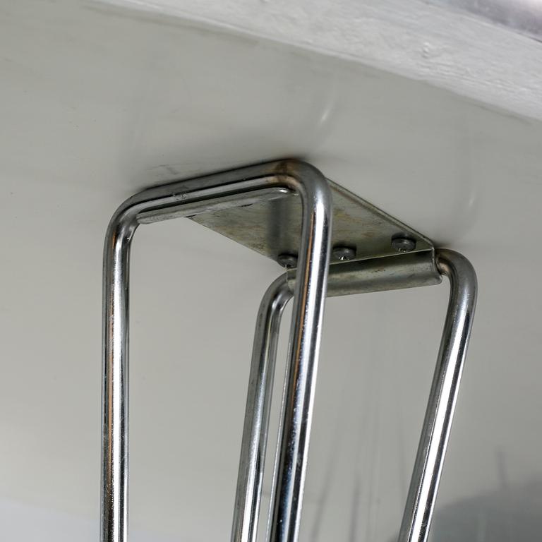 BRUNO MATHSSON & PIET HEIN, bord, "Superellips", Fritz Hansen, 1987.