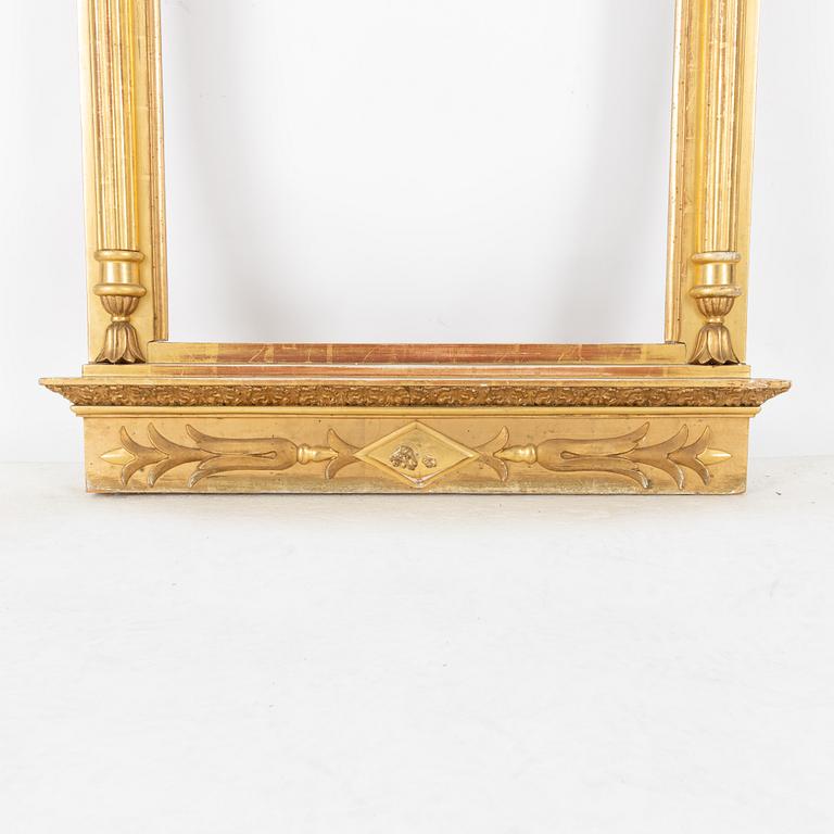 Mirror frame, by Jonas Frisk (mirror manufacturer in Stockholm 1805-1824), Empire.