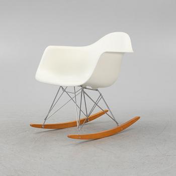 Charles and Ray Eames, rocking chair, "Eames Plastic Armchair RAR", Vitra, 21st century.