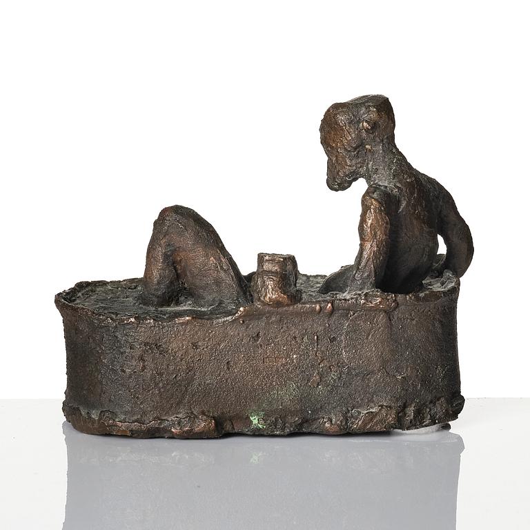 Peter Dahl, "Bacchus i badet".