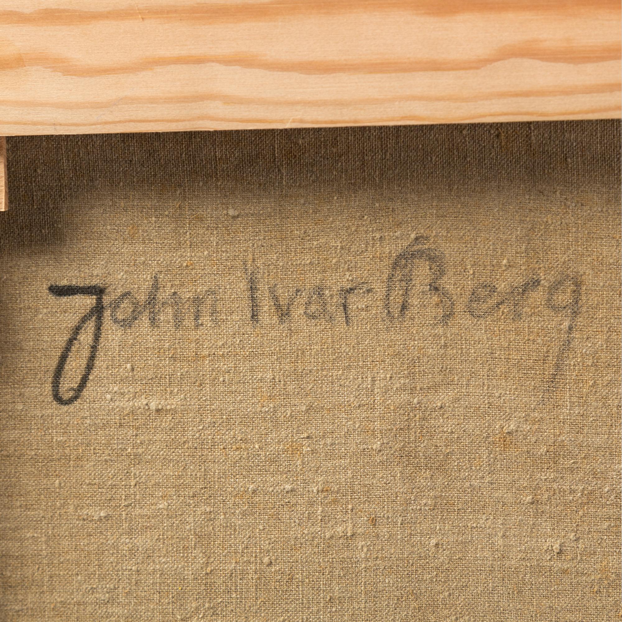 JOHN IVAR BERG, olja på duk, signerad och daterad -36.