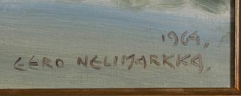EERO NELIMARKKA, olja på duk, signerad och daterad 1964.