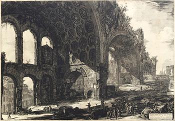 GIOVANNI BATTISTA PIRANESI, etsning.