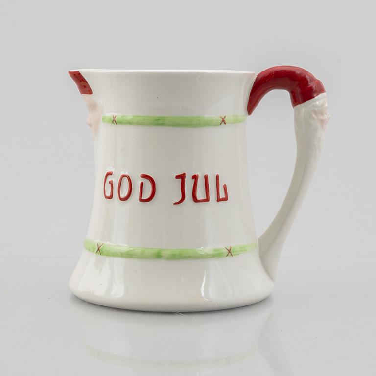 Servisdelar, 8 st, porslin, "God Jul", Rörstrand.