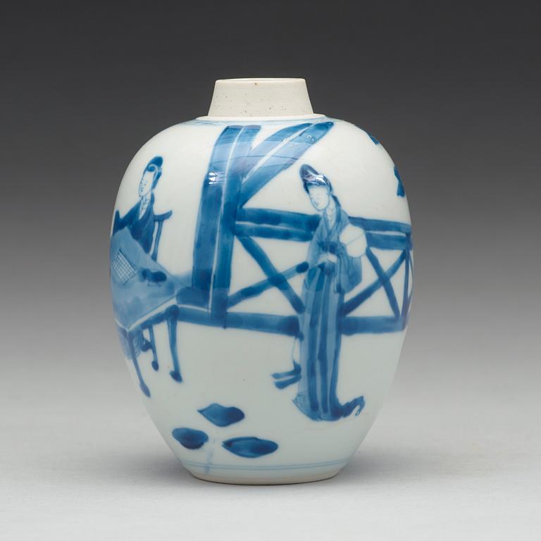 TEDOSA, porslin. Qingdynastin, Kangxi (1662-1722).