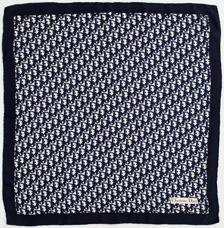 Christian Dior, A silk scarf.