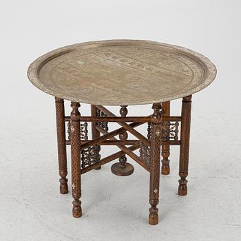 A tray table, North Africa, early 20th Century.