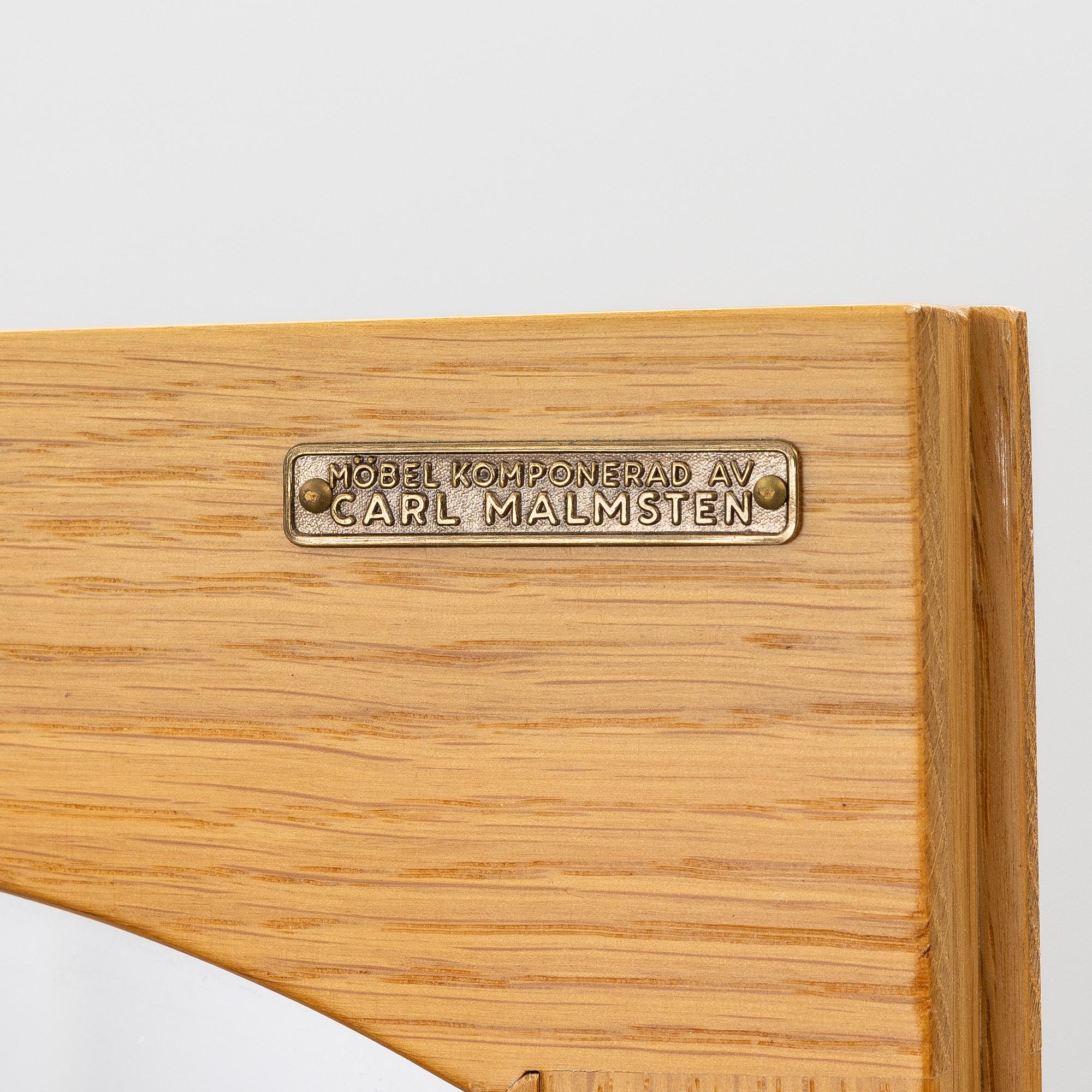 Carl Malmsten, Display cabinet, 'Undantaget', late 20th century.