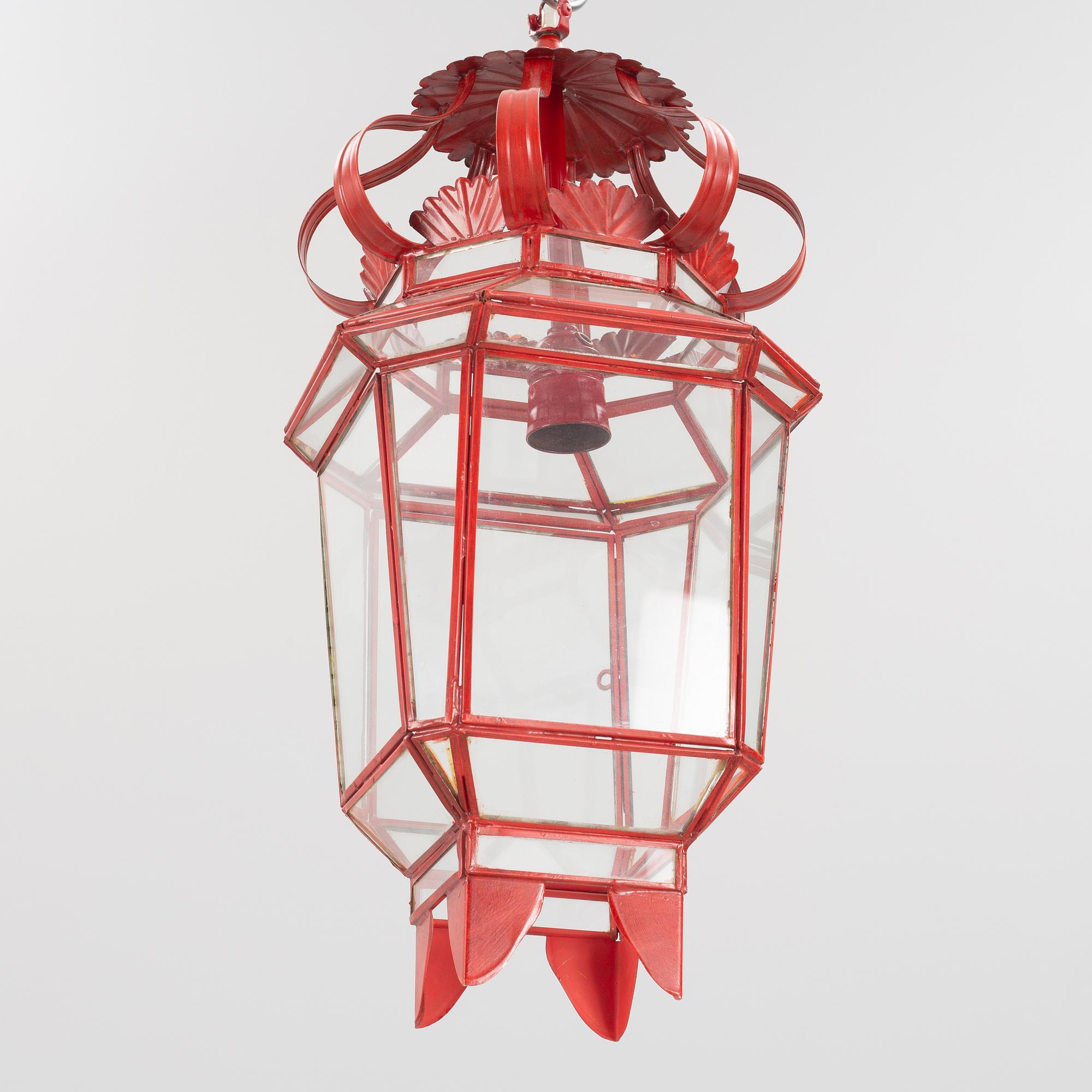 A ceiling lamp, Aquarius, Helsingborg, 20th century.