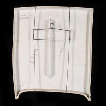 RUT BRYK, KERAMIKRELIEF. Piritta. Sign. Bryk. Arabia, 1954.