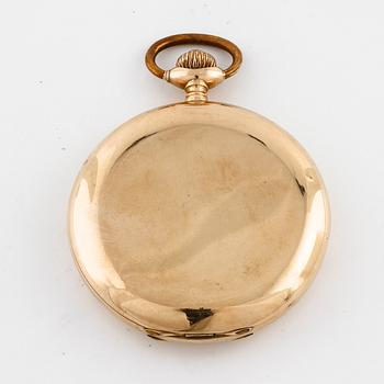 LONGINES, pocket watch, savonette, dial marked "CL Malmsjö & Co Göteborg", 52,5 mm.