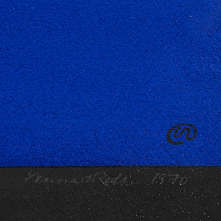 Lennart Rodhe, färgserigrafi, 1970, signerad 130/260.