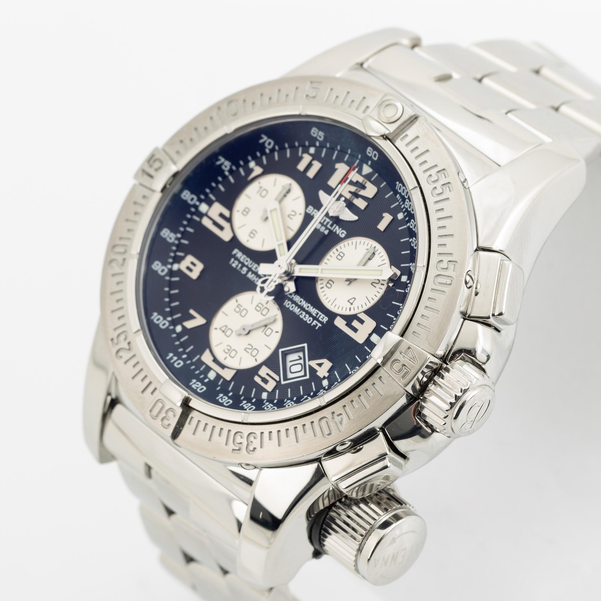 Breitling, Emergency Mission, kronograf, armbandsur, 45 mm.