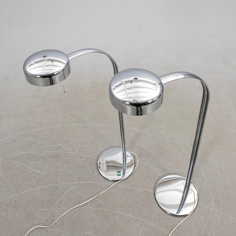 RICHARD CARRUTHERS, floor lamps, a pair, "Arcade", Ateljé Lyktan, 1970s/80s.