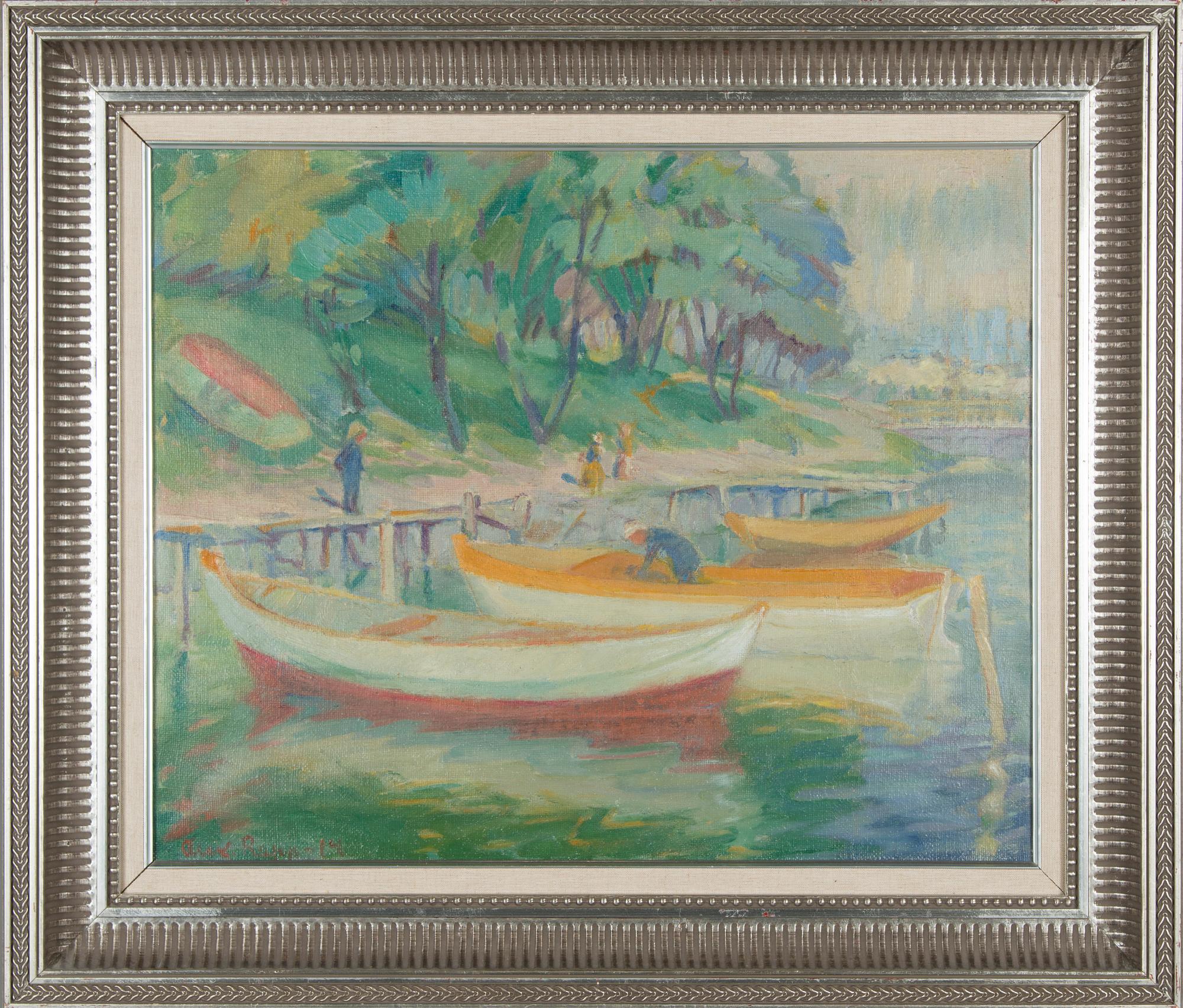 Alex Rapp, Veneet rannalla.