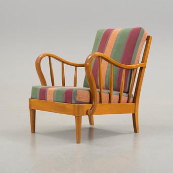FÅTÖLJ, Swedish Modern, 1940/50-tal.