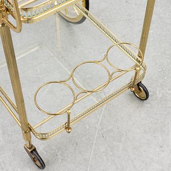 A serving trolley, second half of the 20th century.