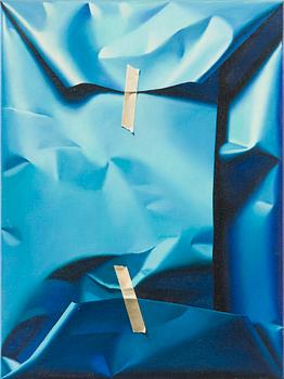 Yrjö Edelmann, "Packed Picasso from his blue period IX".