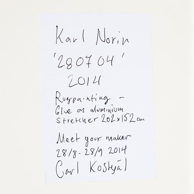 Karl Norin, "280704".