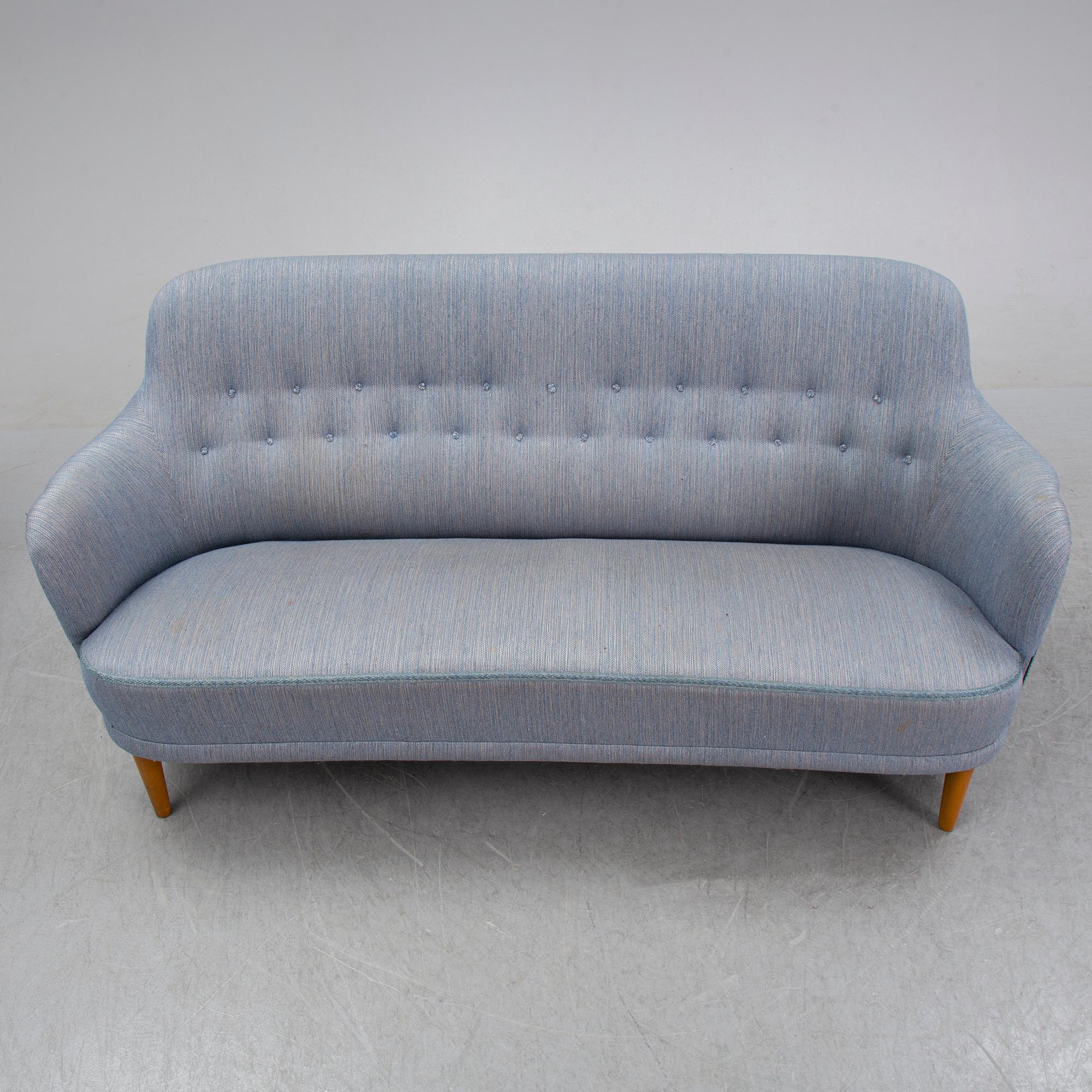 Carl Malmsten, a 'Samsas' sofa, OH Sjögren, Tranås second half of the 20th century.