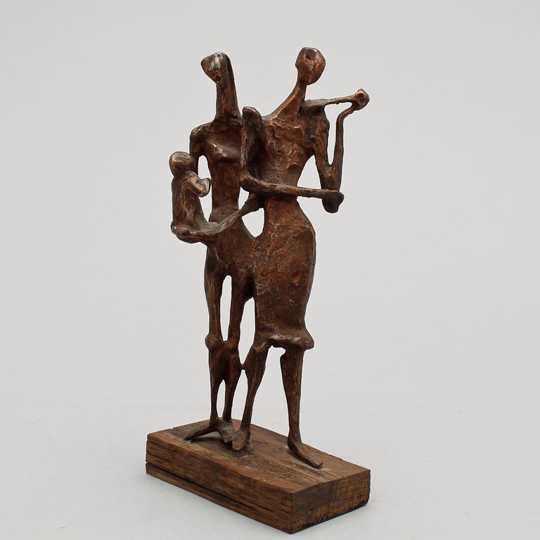 PUCK STOCKLASSA. Tillskriven. Skulptur, brons, ej signerad.