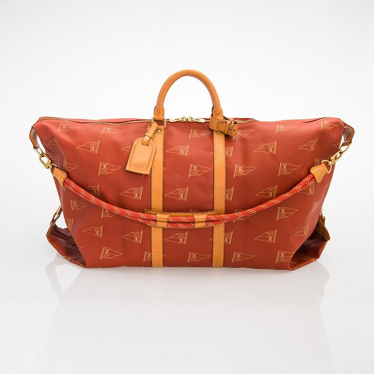 Louis Vuitton, A America's Cup Canvas Boston Bag.