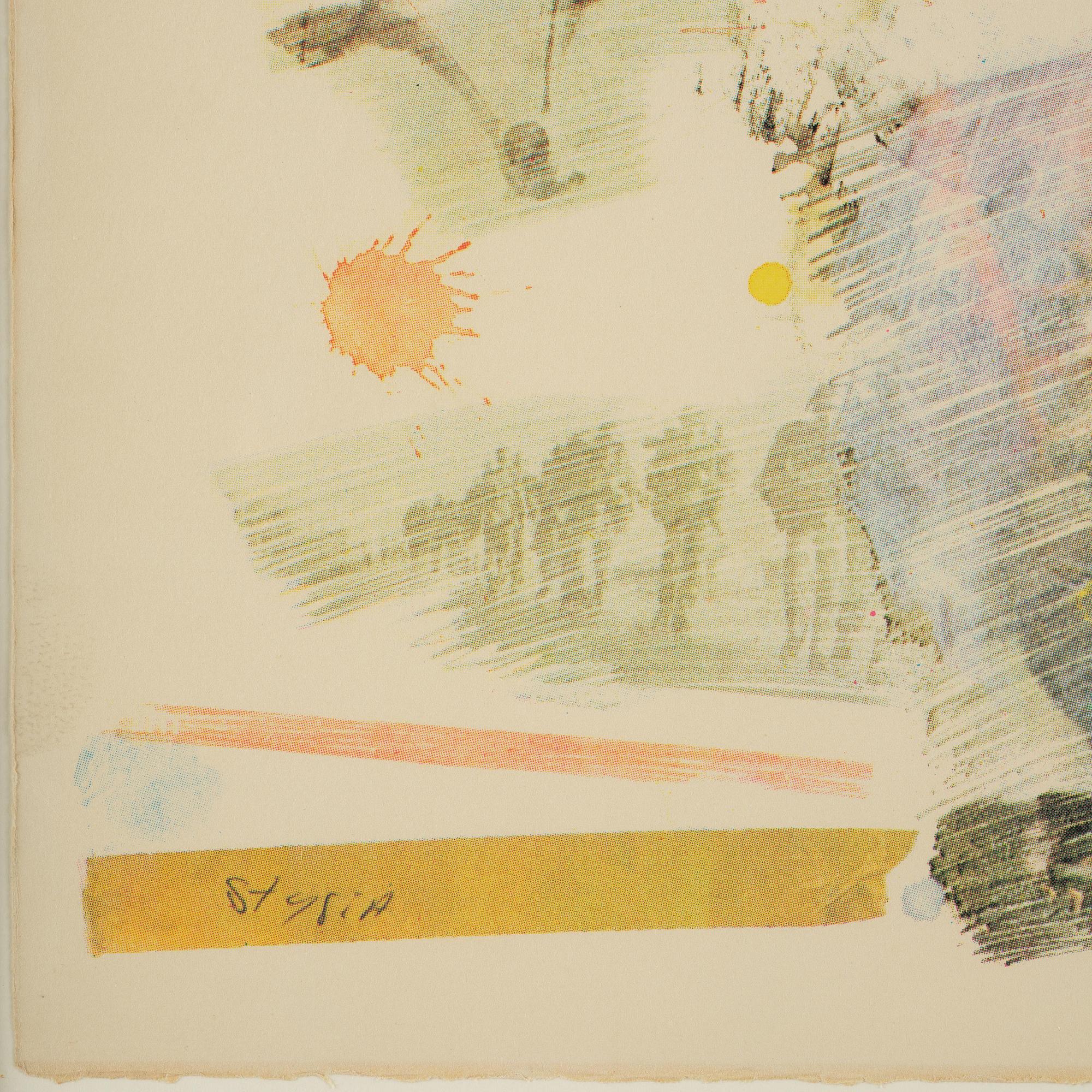 Robert Rauschenberg, "Untitled" from: Horchow Portfolio.