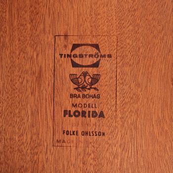 LAMPBORD, ett par, "Florida", Folke Ohlsson, Tingströms för "Bra bohag"-serien, omkring 1900-talets mitt.