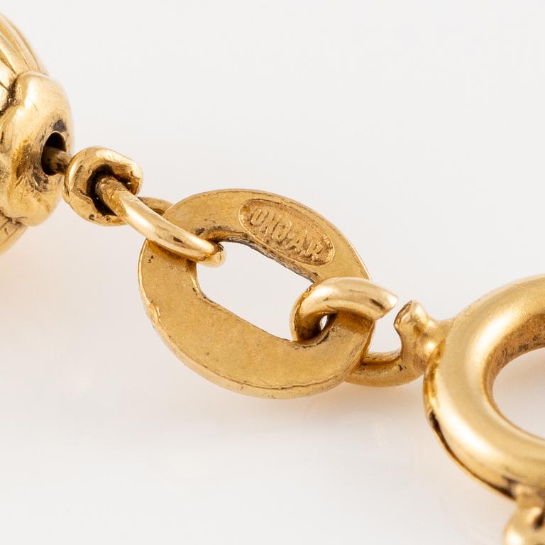 Bracelet, 18K gold with turquoises.