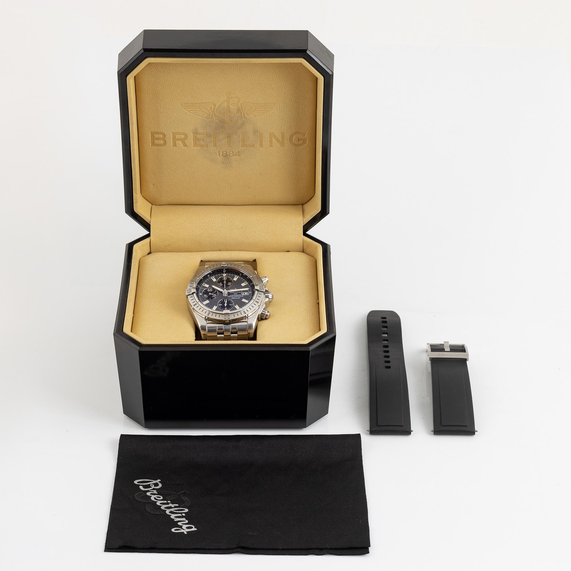 Breitling, Chronomat Evolution, Chronometre, chronograph, wristwatch, 43,7 mm.