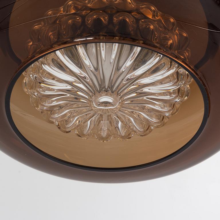 Carl Fagerlund, A "Bubblan" ceiling lamp, Orrefors.