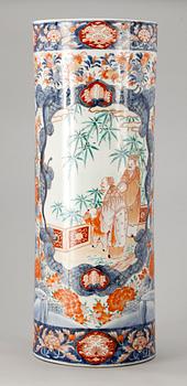 PARAPLYSTÄLL, porslin, Japan. Meijiperioden (1868-1912).