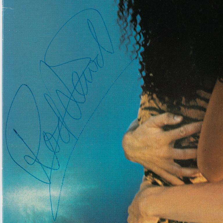 Rod Stewart,  "Blondes Have More Fun", LP, signerad, 1978.