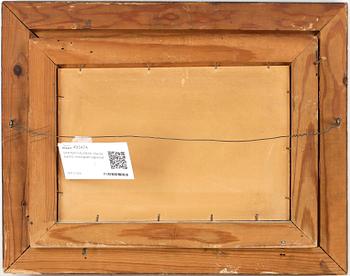 SANTERI SALOKIVI, olja på pannå, monogram signerad.